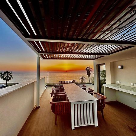 Santa Barbara Seafront Villas W Jacuzzi Pool Paphos Exteriér fotografie